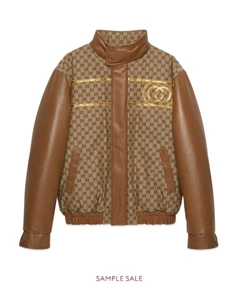 giacca pelle gucci|giacche gucci uomo.